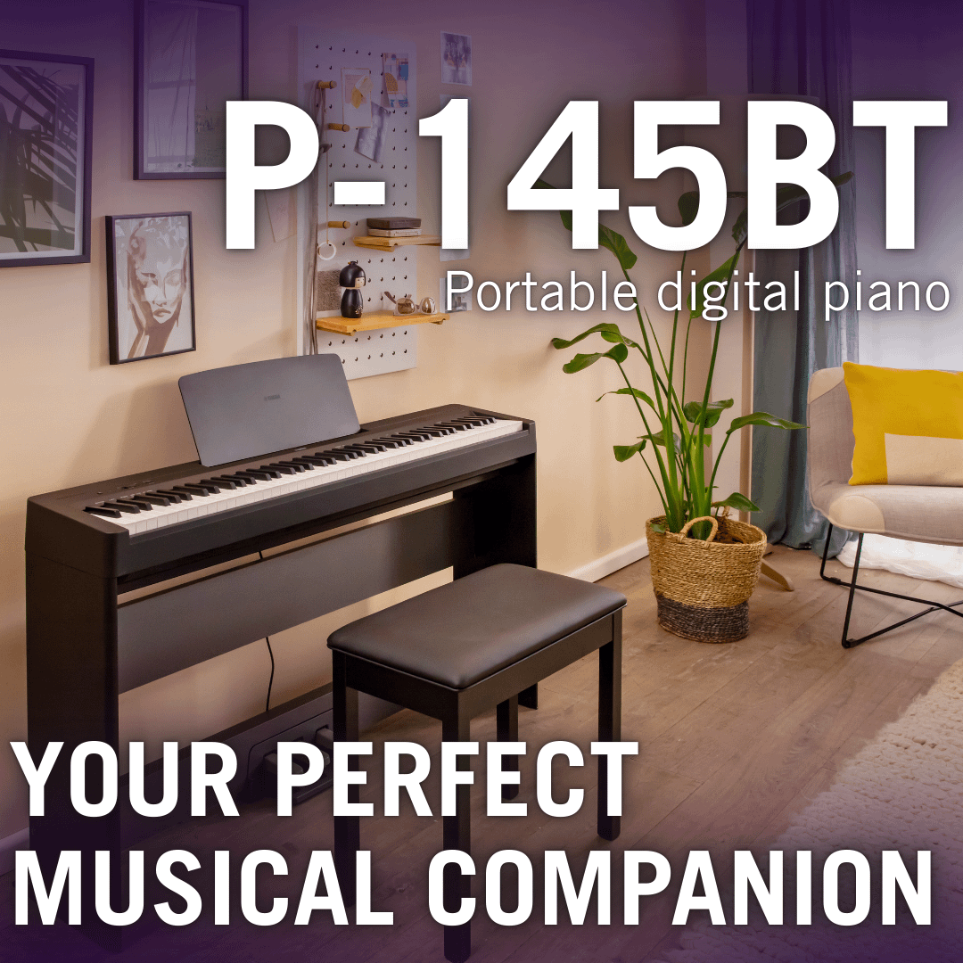 Yamaha P-145BT Portable Digital Piano: Your Perfect Musical Companion